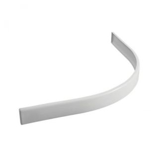 Экран Cezares алюминиевый (белый) для поддона TRAY-AS-RH-100/80-100-SCR-L